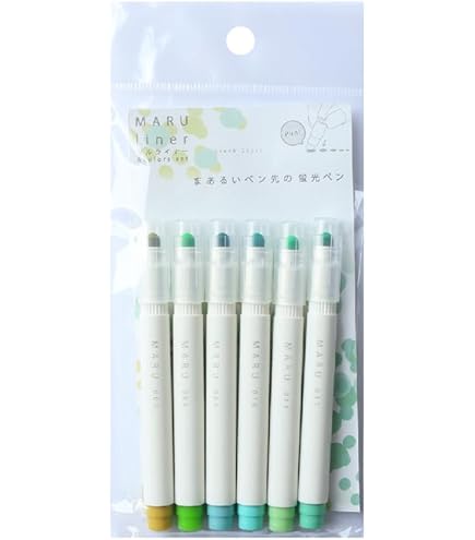 Amazon.co.jp: エポックケミカル マルライナー 6色セット マジック